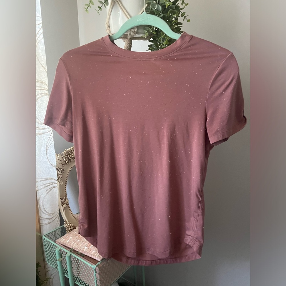 Lululemon Athletica Love Crew Pink with White speckles